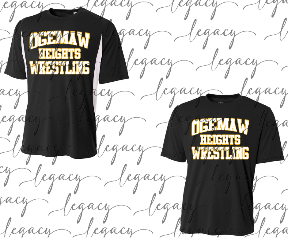 Ogemaw Heights Wrestling Performance Dri Fit Top Options Falcon Wrestling 2025