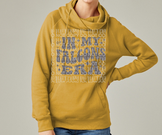 Ogemaw Falcons 2025 In my falcons era Cowl Neck Top Options