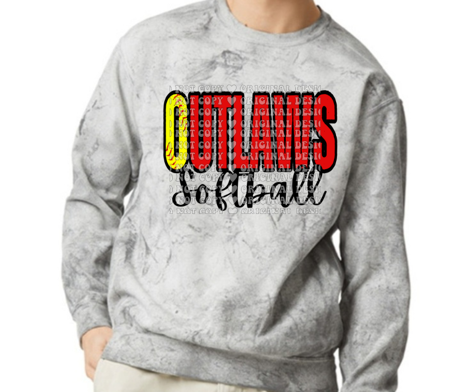 Ogemaw Outlaws 2025 Comfort Colors Smoke Top Options