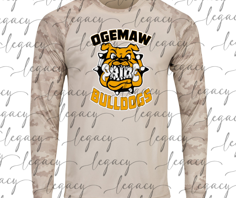 Bulldog Logo Performance Dri Fit Top Options Bulldogs 2025