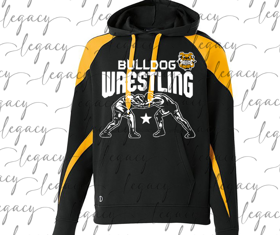 Bulldog Wrestling Wrestlers Specialty Name Brand Hoodie Options Bulldogs 2025