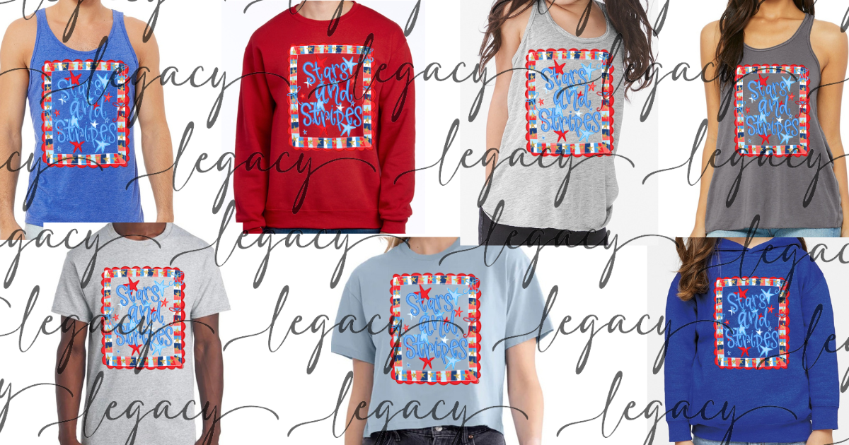 Stars & Stripes 4th Red White & Blue American Pride America Freedom