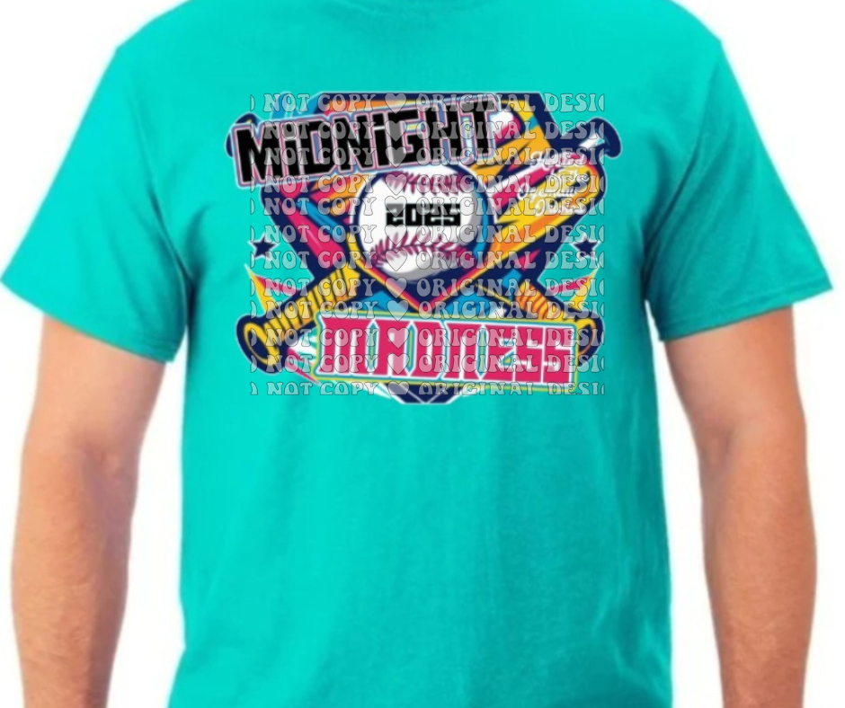 Midnight Madness Bright Tops Baseball MM 2025