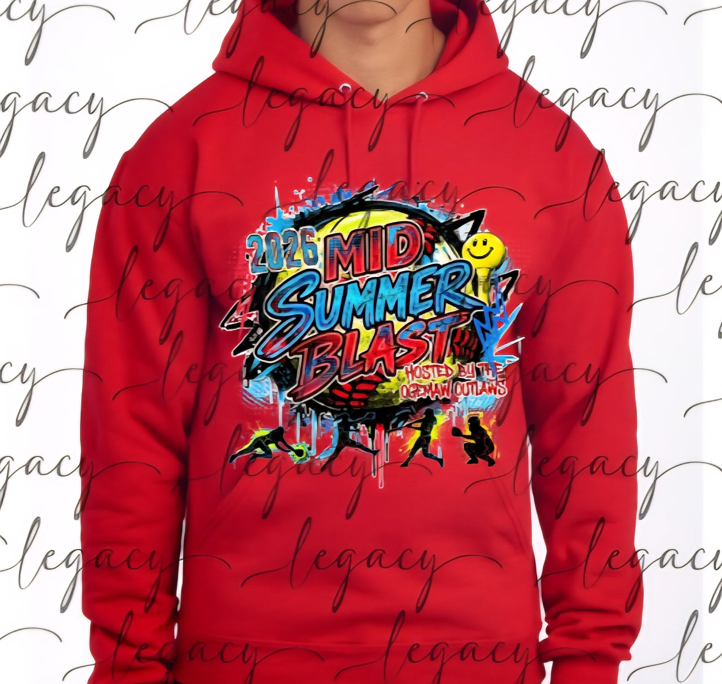 Mid Summer Blast 2026 Colored Hoodie Options