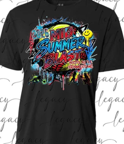 Mid Summer Blast 2026 DRI FIT Top Options